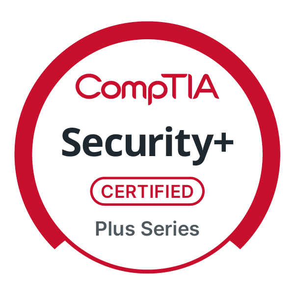 CompTIA Security+ ce badge
